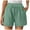Green, variant on Xixinqiwan No Boundaries Womens Linen Shorts Bermuda High Waist Wide Leg Shorts Lounge Summer Beach Shorts for Women Trendy