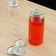 thumbnail image 5 of 10 latas de plástico para bebidas, latas selladas para leche, té, zumo, frasco de 500 ml con tapa, 5 of 5