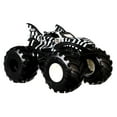 thumbnail image 2 of Hot Wheels Monster Trucks 1:24 Scale Zebra Shark Vehicle, 2 of 4