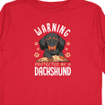 thumbnail image 4 of Inktastic Protected by a Dachshund Dog Boys or Girls Long Sleeve Toddler T-Shirt, 4 of 5