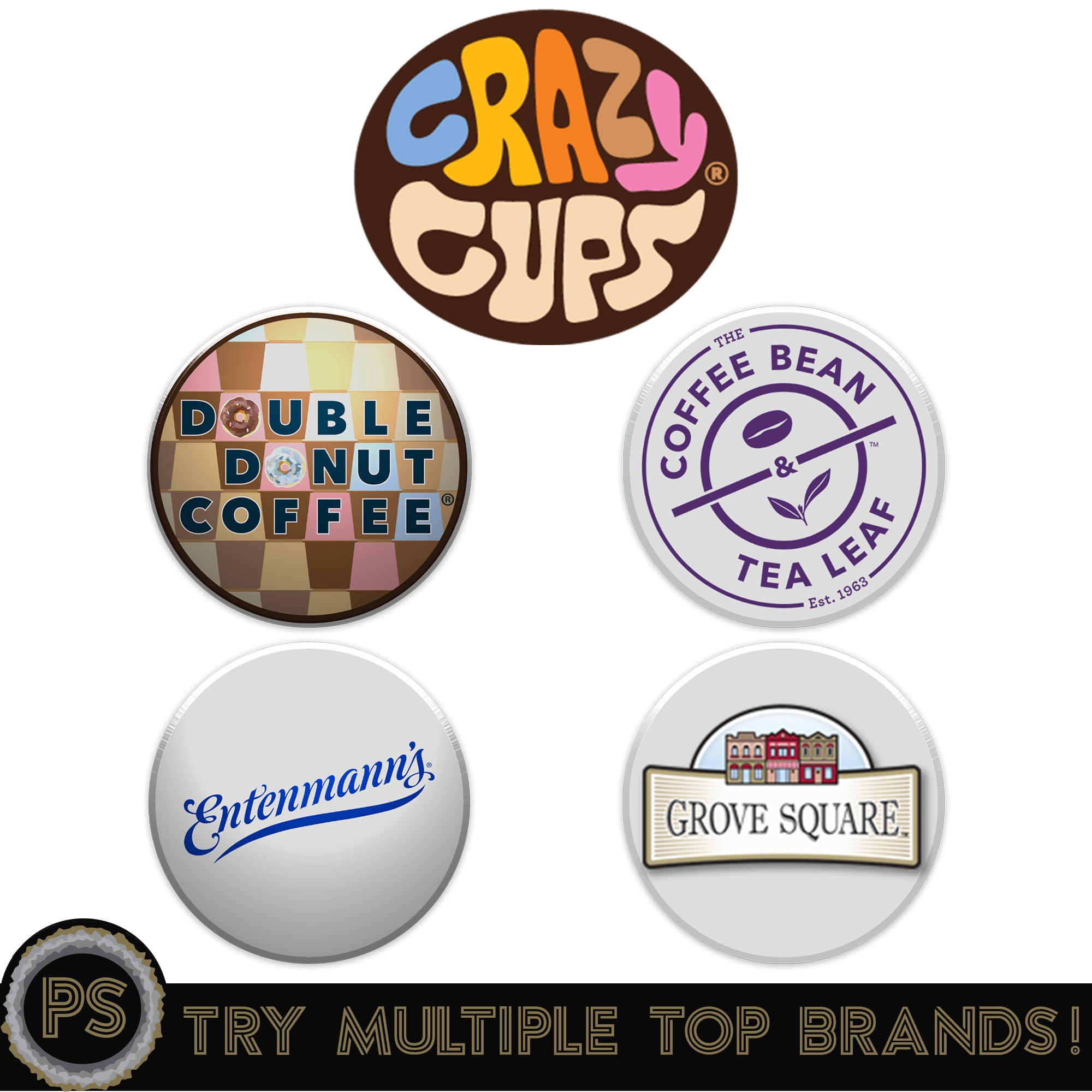 Perfect Samplers Cappuccino & Hot Chocolate Variety Pack, 40 Count Premium Flavored Pods, Hot Cocoa & Coffee Gift Set for Keurig K-Cup Machines