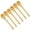 wood, variant on Grandest Birch Wooden Spoon Mini Size Wooden Cooking Spoon with 6 Pack
