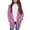 Purple, variant on Girls Polar Fleece Cardigan Sweater Open Front Long Sleeve Cardigans Jacket with Pockets Soild Color Casual Sweaters for Spring Fall