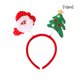 thumbnail image 3 of 12 Uds. De diademas navideñas para mujer y niña, hebilla clásica para el pelo de Reno y Papá Noel, diadema para niños y adultos, accesorios Accesorio para el cabello Papá Noel y árbol Guardurnaity AP013012-07, 3 of 6