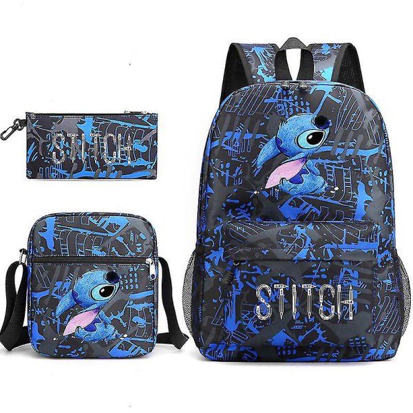 Lilo & Stitch Ryggsäck Set skolväska orchid orchid