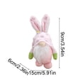 thumbnail image 2 of Easter Decorations Gnome Easter Decorations, Handmade Easter Bunny Gnomes Plush Ornaments, Bunny Easter Gnomes For -easter tablecloth Decoration Gifts, 2 of 5