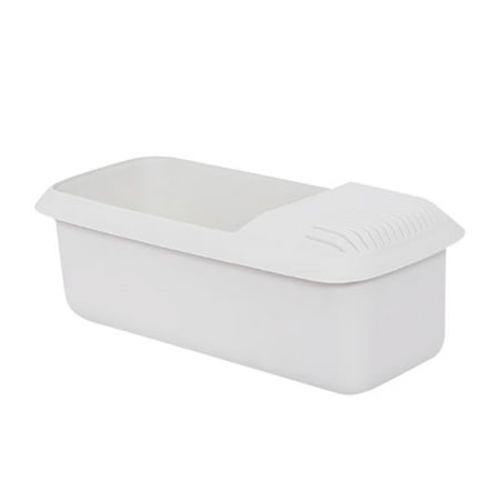 

bvgfsahne Easy Storage Box Microwave Cooker Box Dual-purpose Draining Pasta The Water Kitchen，Dining & Bar