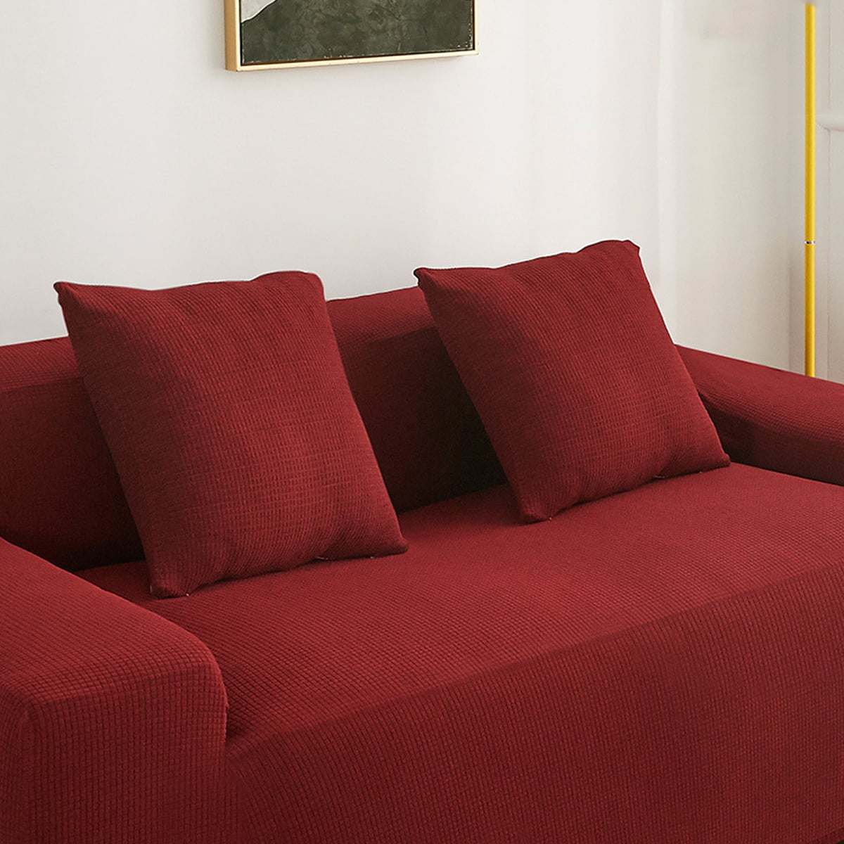 Details about   Modern Sofa Cover Linen Woven Non-slip Case Sofa Towel Couch Seater Sofa Cover 