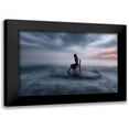 thumbnail image 1 of Kaimaki, Maria 18x13 Black Modern Framed Museum Art Print Titled - Of Tide and NightFall, 1 of 5