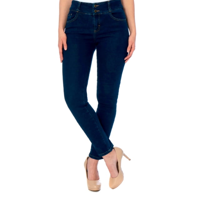 Pantalón Skinny Britos Jeans Corazón Mujer Azul 024791