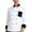 #8-White-12235, variant on Hearthz Chef Jacket for Men and Women Long Sleeves Men's Chef Coat Womens Restaurant Kitchen Cook Shirt Chef Coat Cooking Uniforms (Beige,M)