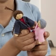 thumbnail image 6 of Melissa & Doug 7-Piece Poseable Wooden Doll Family for Dollhouse (2-4 inches each), 6 of 9
