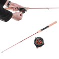 thumbnail image 6 of Mini Telescopic Ice Fishing Rod Portable River Carp Fishing Pole Winter Telescopic Fishing Rod Tackle - with Fishing Reel Type D, 6 of 10