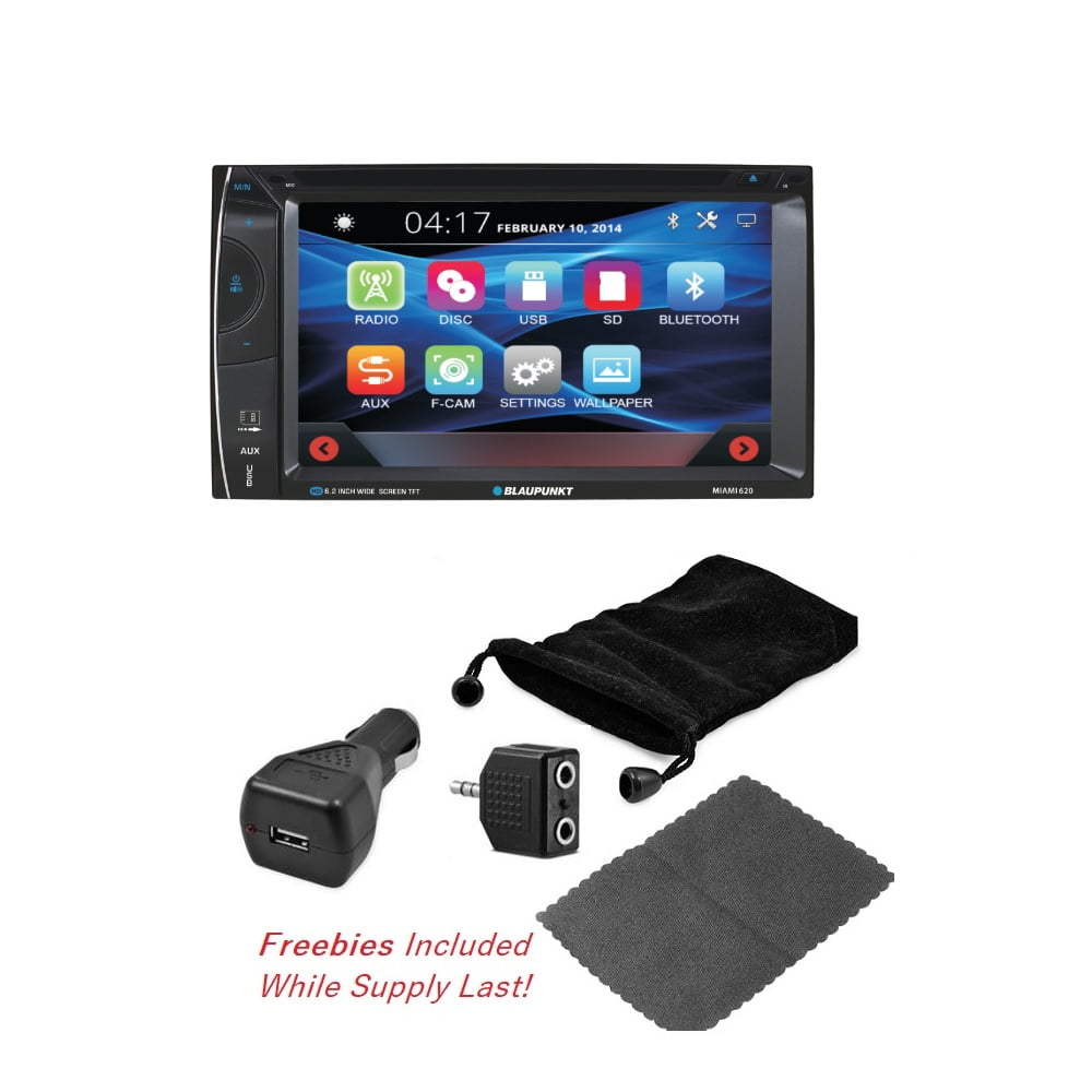 Blaupunkt 6.2" InDash Touchscreen DVD Receiver (MIAMI620) Walmart