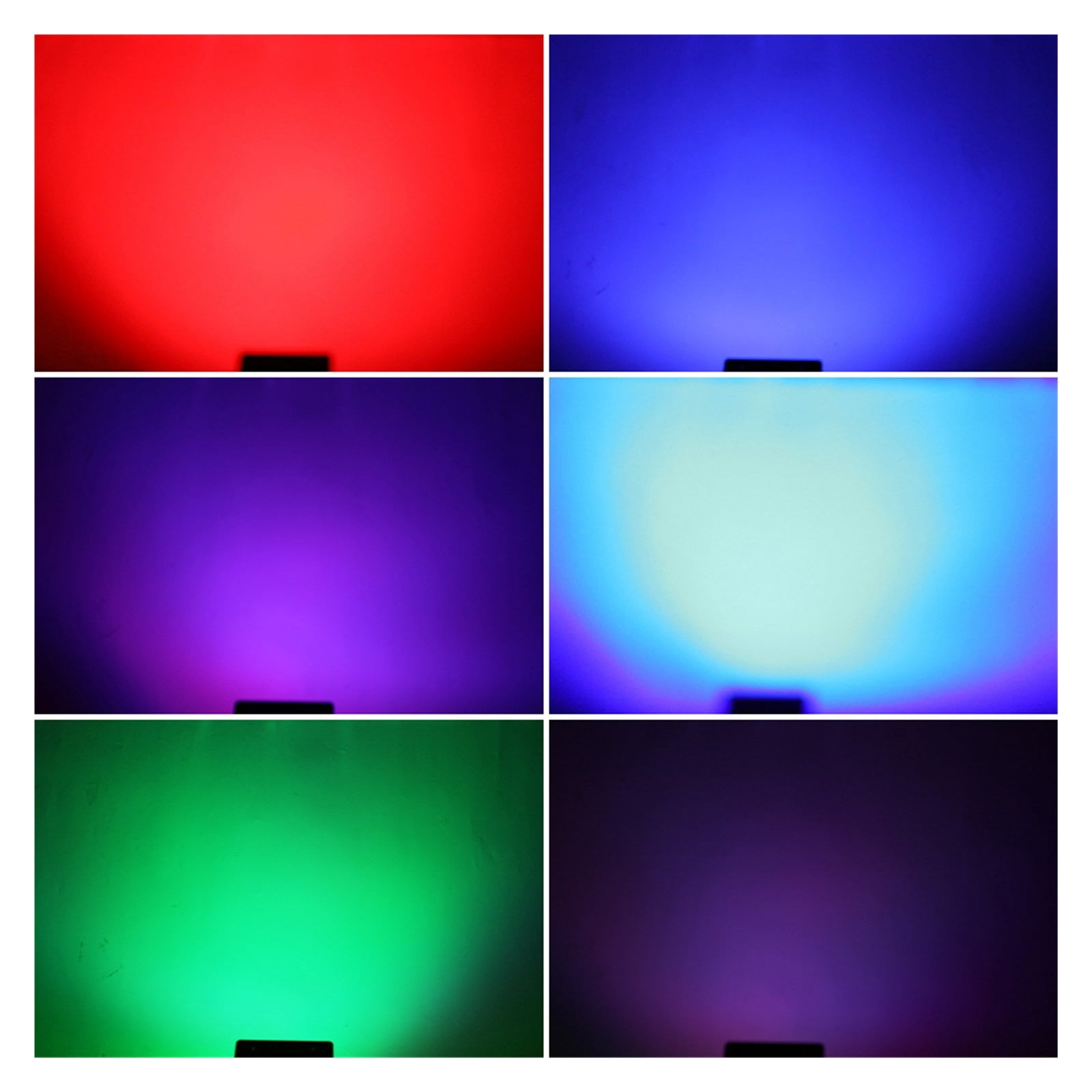 21 Hole RGB Party DJ Disco Beam Patterns Stage Light Projector RGB UV LED Strobe Sound Party Holiday Wedding Lamp