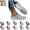 Gray, variant on Orthopedic Sneakers for Women Breathable Mesh Knit Sneakers Slip on Soft Non-Slip Walking Shoes(Beige)
