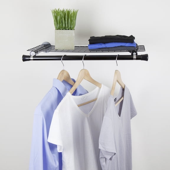 Central Design Products Single Shelf Organizer, Black