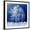 Black Frame, variant on Art.com Blue Wind Photographic Print by Philippe Sainte-Laudy, White Frame Wall Art, 21" x 21"
