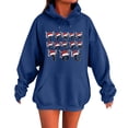 thumbnail image 1 of WILLBEST Sudadera de Mujer, Estilo Casual de Invierno, con Estampado Navideño Del Alfabeto, Cordón Ajustable, Bolsillo y Manga Larga Grande, 1 of 4