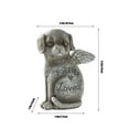 thumbnail image 4 of Aodebiao Resin Pet Memorial Tombstone – Heartfelt Grave Marker for Cats & Dogs, Indoor/Outdoor Garden & Patio Decor (5.5x4.1x1.8in, Weatherproof Gray), 4 of 10