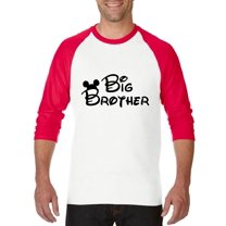 Artix - Mens Raglan Sleeve Baseball T-Shirts - Big Brother