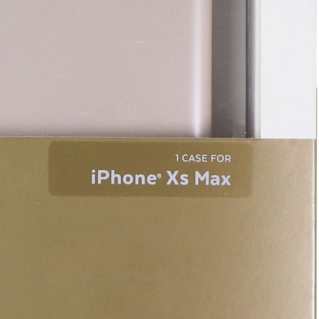 Speck - Presidio Metallic Case for Apple® iPhone® XS Max - Nude Gold/Nude Gold Metallic