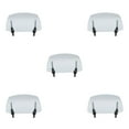 thumbnail image 1 of Transemion Riding Comfort Durable Adjustable Clip-on Motorcycle Wind Deflector Extension Spoiler Stability Easy To Install Transparent Blue 5Set, 1 of 6