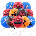 thumbnail image 4 of Globos de látex de 12 pulgadas de Spider Man Across the Spider Verse de Disney, suministros para fiestas, globos de fiesta de Spidey para decoración de fiestas de cumpleaños, 4 of 5