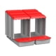 thumbnail image 1 of Caja para poner huevos, cómoda y fácil de limpiar, nido para aves de corral, gallinero, gallina ponedora rojo, 1 of 9