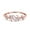 Rose, variant on Rose Tone, Simulated Cubic Zirconia Size-6 Petite Dainty Marquise Eternity Ring Wedding Engagement Ring 925 Sterling Silver