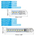 thumbnail image 3 of Uxcell 1W 2W Luces USB Portátiles con Cables Flexibles de Gooseneck, Blancas y Cálidas, Paquete de 10, 3 of 7