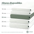 thumbnail image 4 of Colchón Matrimonial Zinus de Memory Foam 20 cm Air Flow Firmeza Media para todas las edades. Colchón en Caja, 4 of 8