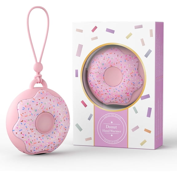 Hand Warmer Rechargeable, Portable Heater, 3 Heat Settings, 4000mAh Reusable Portable Pocket Heater,Double-Sided Hot Hands for Raynaud's, Golf,Hunting, Stocking Stuffers