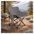 thumbnail image 2 of Silla Para Camping Playa Pesca Plegable De Lona Impermeable Gris, 2 of 4