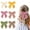 A-MIX COLOR-6PCS, variant on Long Tail Bows ​Cotton Linen Hair Bows for Toddler Girls Handmade Neutral Hair Bow Clips Hair Accessories for Little Girls Kids