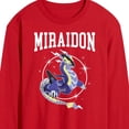 thumbnail image 2 of Pokémon - Miraidon Collegiate - Men's Long Sleeve T-Shirt, 2 of 4