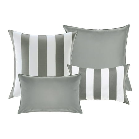 Outdoor Decorative Pillow Covers Set Of 4 Patio Decor Durable