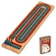thumbnail image 1 of 1 Set Cribbage Board Table Game Solid Wood Party Board Game Board Cribbage Cards Board, 1 of 2