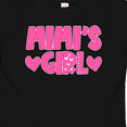 thumbnail image 4 of Inktastic Mimi's Girl Pink with Hearts Girls Baby T-Shirt, 4 of 5