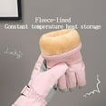 thumbnail image 5 of Rechargeable Lithium Battery Heating Gloves - Unisex Electric Warm Gloves for Motorcycle Riding, Skiing & Winter Outdoor Activities - Waterproof & Windproof Heated Gloves, 11.81in/30cm, Pink, 5 of 8