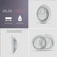 thumbnail image 3 of Juego de Tazas de Silicona Elvie Catch Rosa con Sistema Antiderrames, 3 of 5