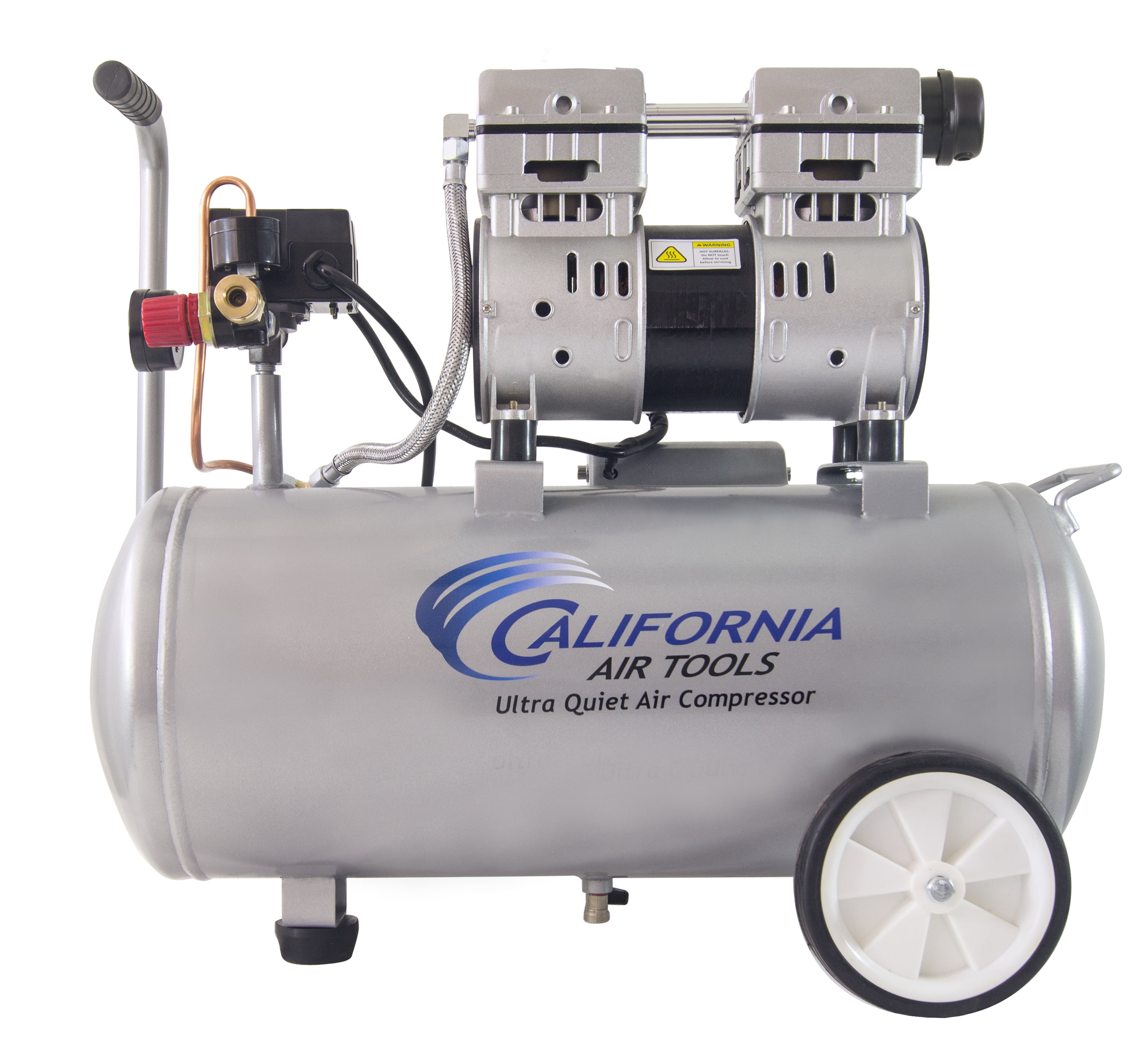 Photo 1 of California Air Tools 8010 Steel Tank Air Compressor | Ultra Quiet, Oil-Free, 1.0 hp, 8 gal
