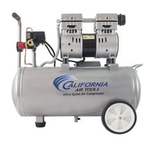 California Air Tools 8010 Steel 1.0 HP Ultra Quiet Oil-Free Air Compressor 8.0 gal