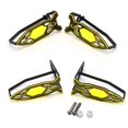 thumbnail image 1 of Motorcycle Turn Signal Protector Front and Rear Grille Guard Cover for BMW-R1250GS R1200GS LC ADV F750GS F850GS, Yellow, 1 of 5