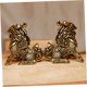 thumbnail image 5 of WHAMVOX 2Ud Ornamentos De Kylin En Latón Marrón Con Para Ambiente Decorativo, 5 of 8