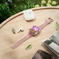 thumbnail image 5 of Compatible with Apple Watch Series 10 46mm Band with Case, Transparent TPU Sport Strap with Metal Buckle, Anti-Yellowing Scratch-Resistant, Breathable Design, Gift for Men Women, Pink, 5 of 5