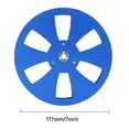 thumbnail image 4 of Carrete De Cinta Vacío Estante De Reproductor De Carrete De Cinta Vacío De 7 Pulgadas Y 6 Agujeros Para Studer Revox /Teac/Basf (Azul) Sywqhk Para estrenar, 4 of 4