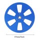 thumbnail image 2 of WDOplteas Estante Reproductor Carrete Cinta 7 Pulgadas Y 6 Agujeros para Studer ReVox /TEAC/BASF (azul), 2 of 9