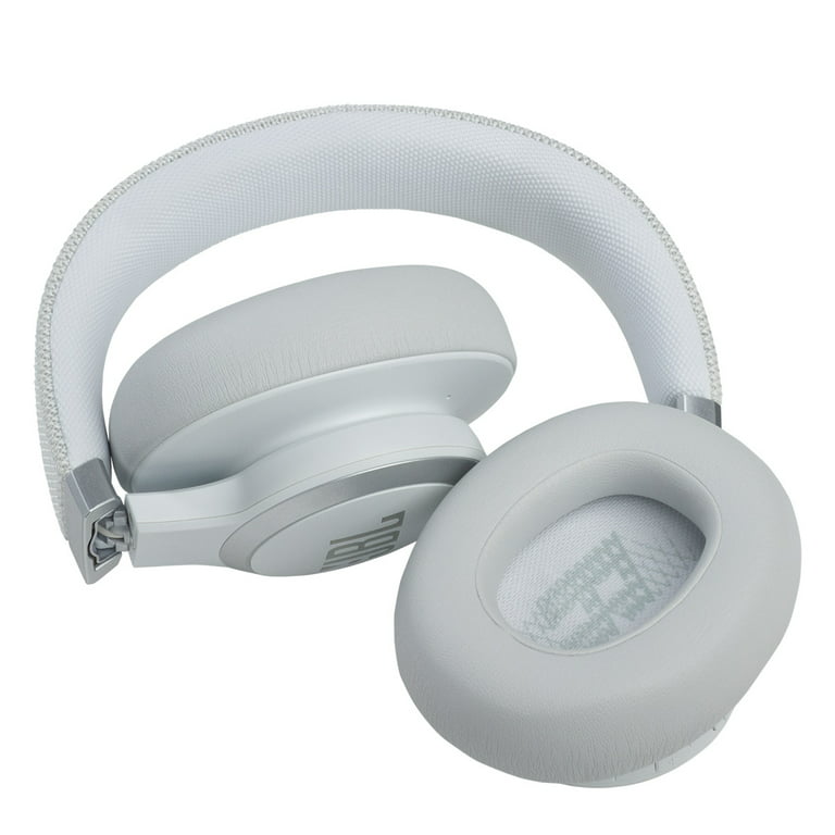 JBL Tune 660NC: Wireless On-Ear Headphones with Active Noise Cancellation -  White, Medium
