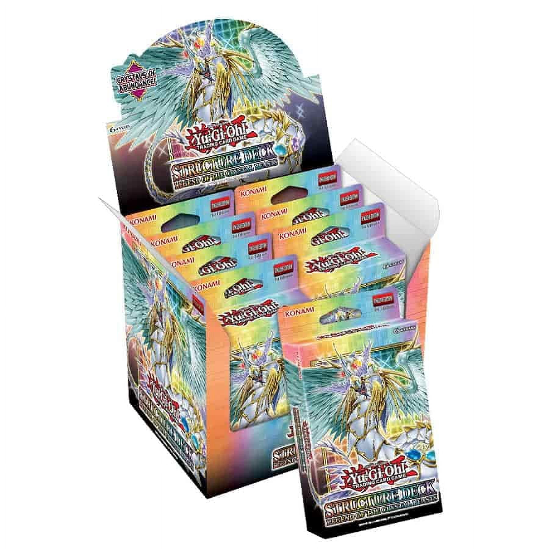 Structure Deck: Legend of the Crystal Beasts Box of 8 Decks (Yugioh) - Yu-Gi-Oh
